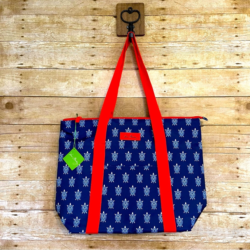 Vera Bradley Cooler Tote Turtles NWT